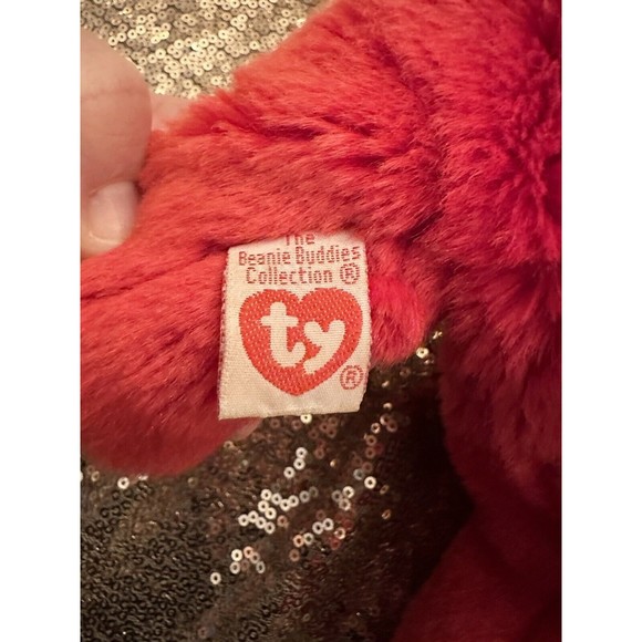 Ty Beanie Baby Snort The Red Bull 15” 1998 Retired P7 - Picture 3 of 6